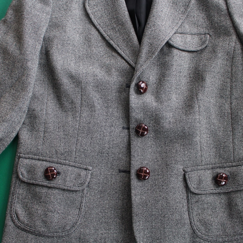 BANANA REPUBLIC WOOL BLAZER - Picture 2 of 6